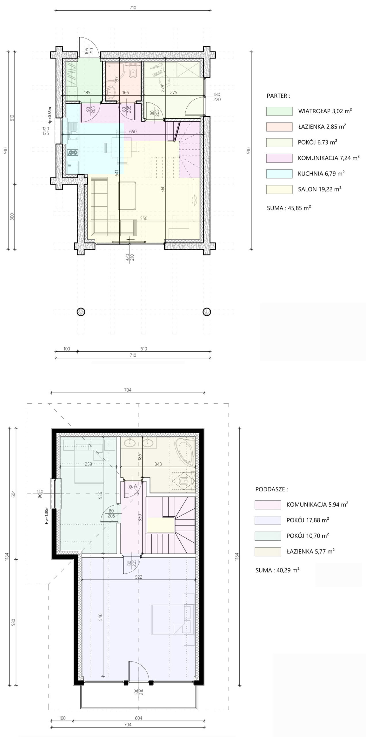 Azyl 2 z tarasem wariant 1